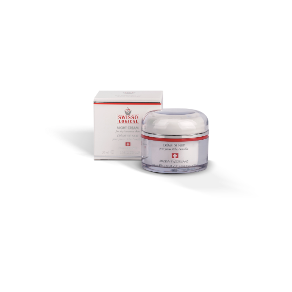 Zepter Swisso Logical a rich, nourishing night cream for dry and sensitive skin - jojoba, echinacea, squalane - Swiss recipe (50 ml)