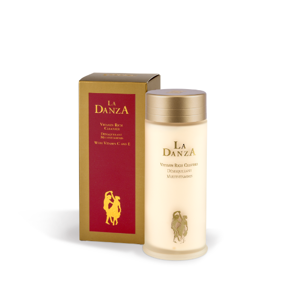 Zepter La Danza anti-aging cleansing milk - hibiscus, squalene, organic sesame oil (200 ml)
